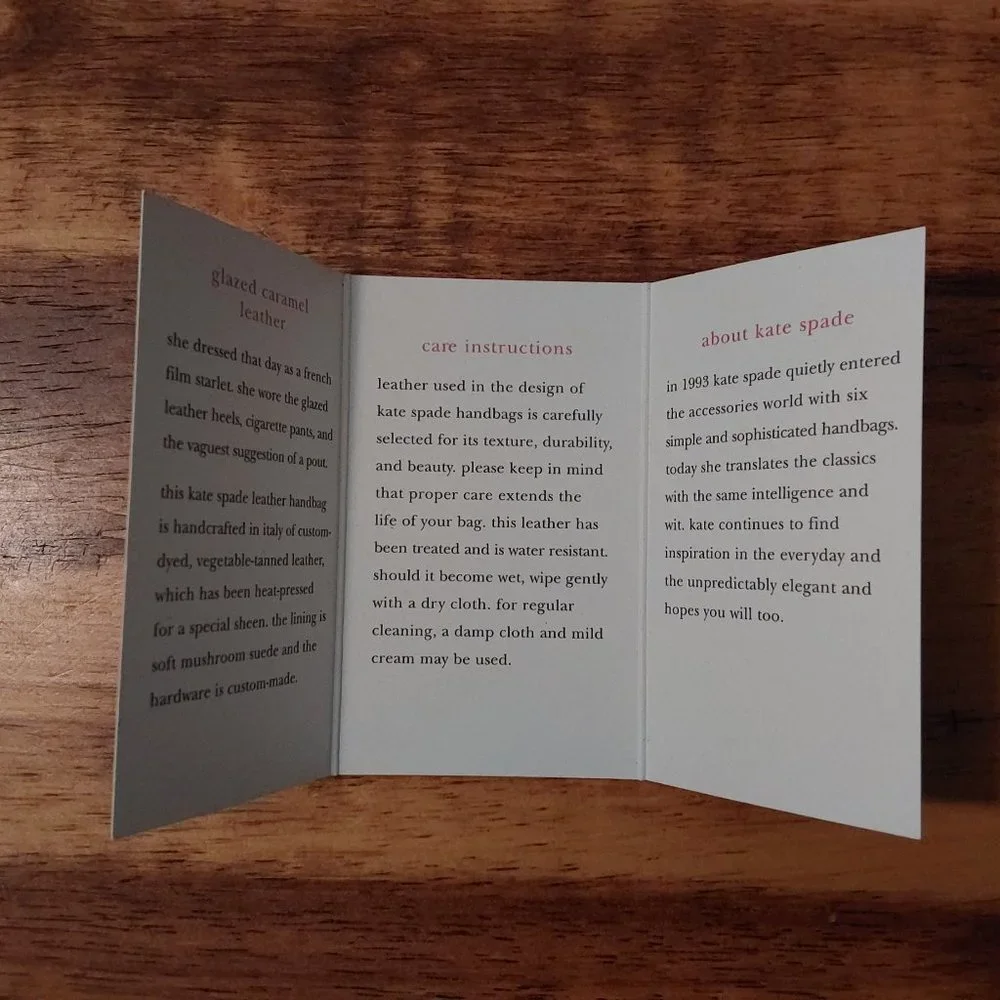 Kate Spade black glazed caramel leather handbag - Picture 6 of 8